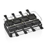 Zilan ZLN8863 raclette grill, 1500 W, 2 az 1-ben, alumínium sütőlap, tapadásmentes bevonat, hőfokszabályozó, kiegészítők