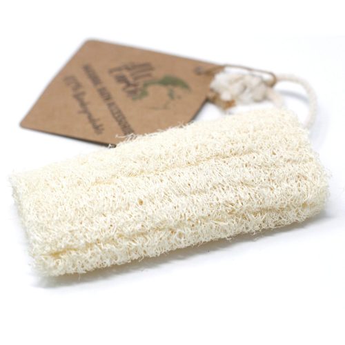 Natúr luffa szivacs - 13cm