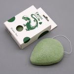 Csepp Alakú Konjac Szivacs - Zöld Tea - Védő