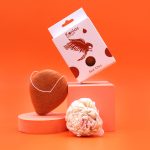 Csepp Alakú Konjac Szivacs - Vörös Agyag - Frissítő