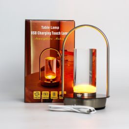   Érintőlámpa - Kristály Lámpás- USB (C) - tölthető (2000 Watt)