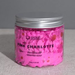 Pink Charlotte habos szappan 120g