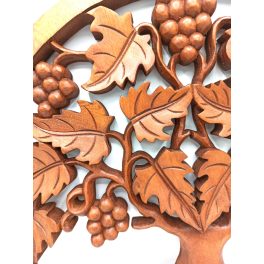 Az Élet Fája - Szőlő Panel - 40cm