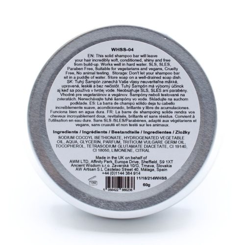 Wild Hare Szilárd Sampon 60g - Tutti Frutti