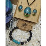 Türkiz ajándékdoboz hölgyeknek